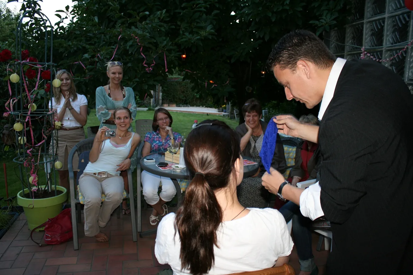 Zauberer beim Junggesellenabschied in Gelsenkirchen