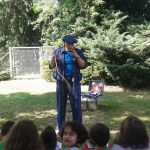 Sommerfest kindergarten Gelsenkirchen mit Zauberer LIAR